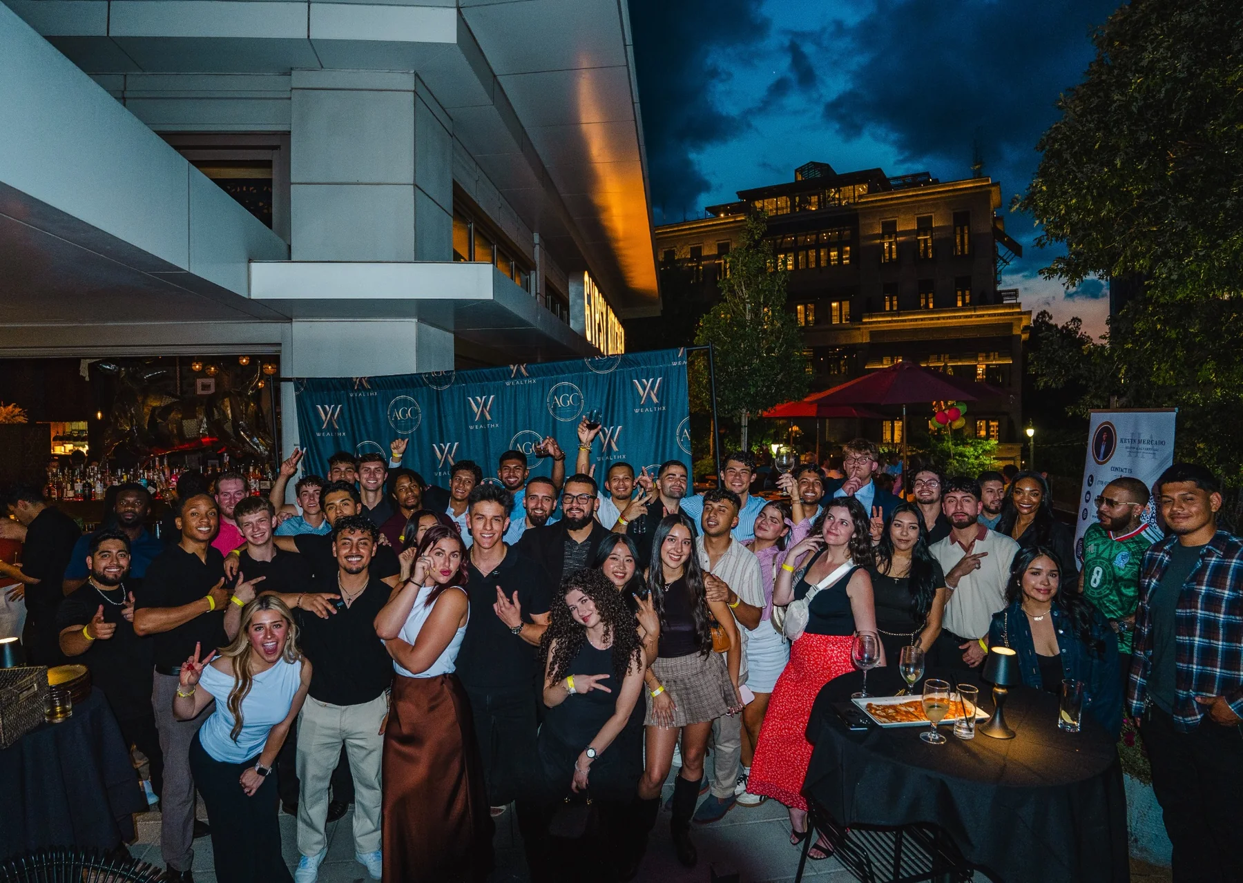 Guests at a previous AGC x WealthX social